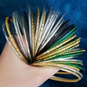 Lot of Vintage Plastic Bangle Bracelets